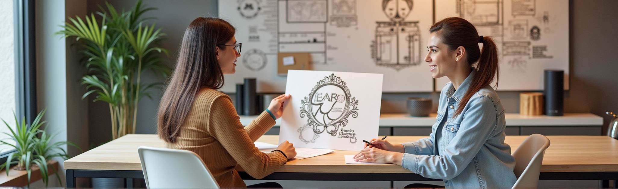 Création de visuels pour les blogs et les articles en ligne.