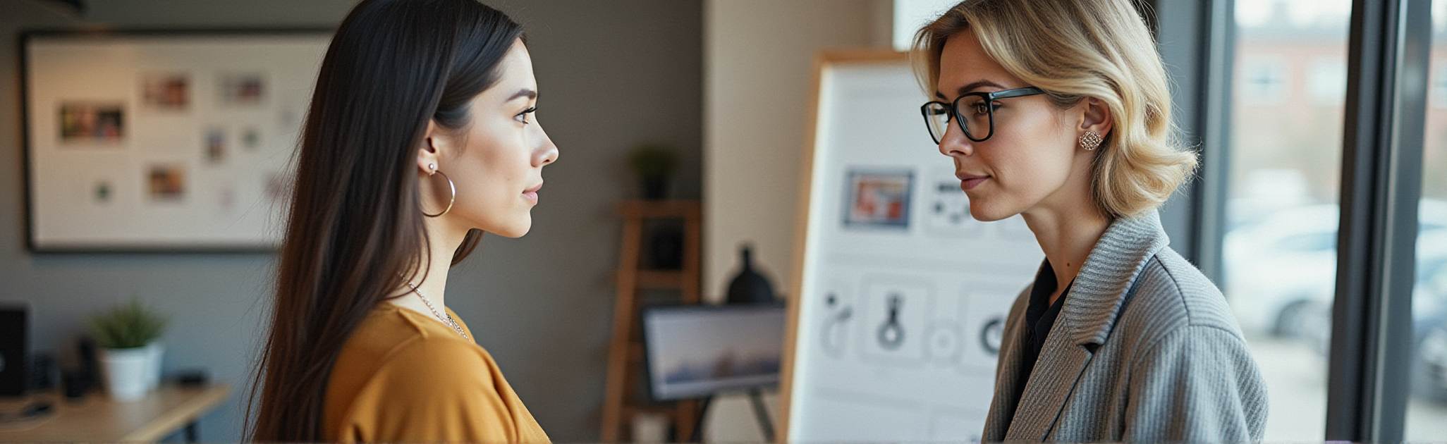 Conception de visuels pour les publicités en ligne