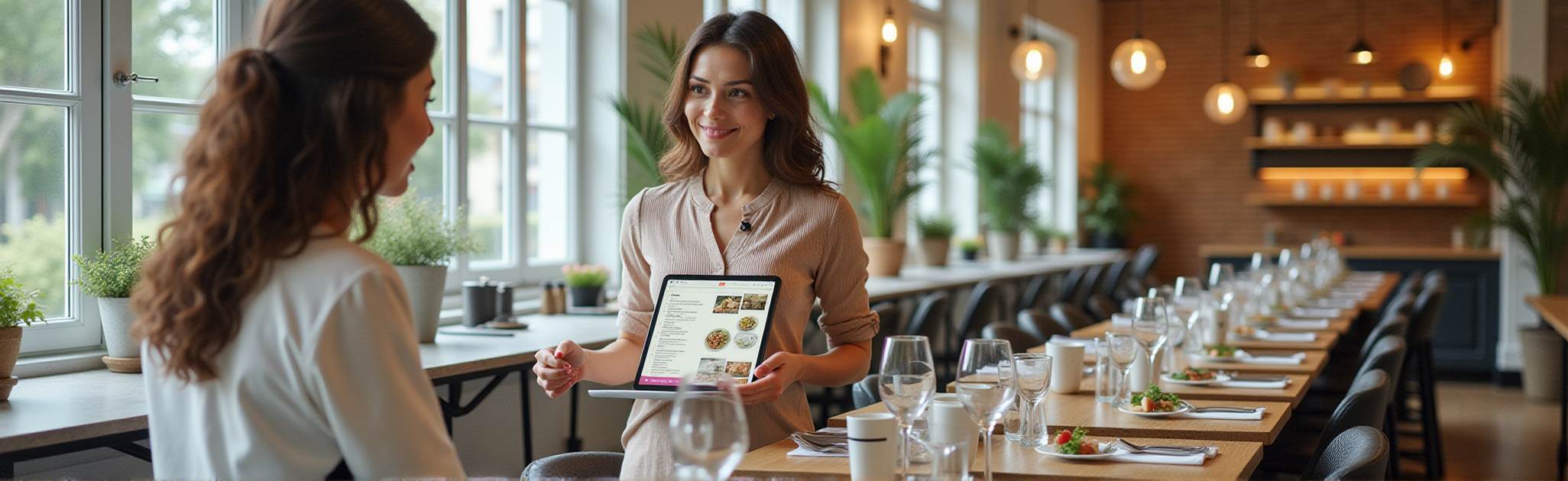 Production de flyers publicitaires pour les offres spéciales des restaurants